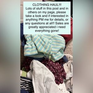 clothing haul!! Check out this listing and my page!